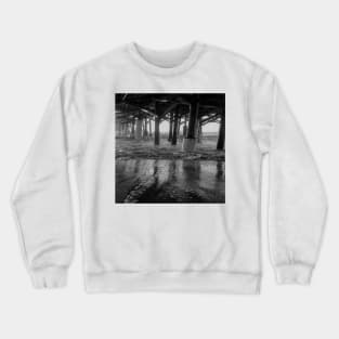 Underneath The Cocoa Beach Pier, Cocoa Beach, Florida USA Crewneck Sweatshirt